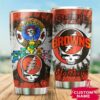 Cleveland Browns Grateful Dead Custom Name Tumbler 2