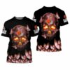 Cleveland Browns Skull Butterflies Men’s And Women’s Gift For 2