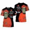 Cleveland Browns Skull Haters Silence I Kill You Men’s And Women’s 2