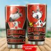 Cleveland Browns Tumbler Snoopy 12 custom name 2