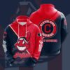 Cleveland Indians MLB Jersey Logo Full Over Printing 3D Hoodie 3 H97 2