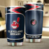 Cleveland Indians MLB Rambler 20oz Tumbler Stainless Steel Custom Tumbler Cups 3