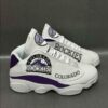 Colorado Rockies MLB teams football big logo sneaker 34 gift For 2