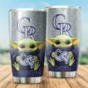 Colorado Rockies Yoda Tumbler 3