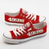 CoSan Francisco 49ers Football 5 Gift For Fans Low Top Custom Canv 3