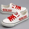 CoSan Francisco 49ers Football 6 Gift For Fans Low Top Custom Canv 3