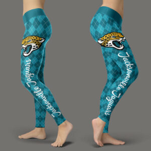 Cosy Seamless Border Wonderful Jacksonville Jaguars Leggings 3