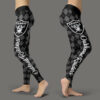 Cosy Seamless Border Wonderful Oakland Raiders Leggings 4