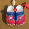 Custom name Chicago Cubs Gift For MLB 5 Fans Rubber Crocs Crocband 3