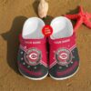 Custom name Cincinnati Reds Rubber Crocs Crocband Clogs, Comfy Footwea 2