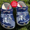 Custom name Dad And Son Daughter Mlb Chicago Cubs Rubber Crocs Crocban 2