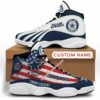 Custom name Dallas Cowboys big logo Football Team Sneaker 8 For Lo 2