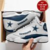 Custom name Dallas Cowboys camo Football Team Sneaker 12 For Lover 2