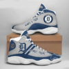 Custom name Detroit Tigers Football MLB big logo 3 For Lover Jd13 Shoes 3