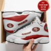 Custom name San Francisco 49ers big logo Football Team Sneaker 19 3