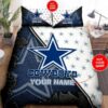 Dallas Cowboys 18 Gift For Fan Personalized Duvet Quilt Bedding Se 2