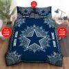 Dallas Cowboys 22 Gift For Fan Personalized Duvet Quilt Bedding Se 2