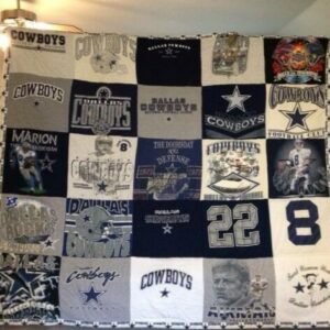 Dallas Cowboys 3D Customized Quilt Blanket 3