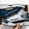 Dallas Cowboys big logo Football Team Sneaker 10 For Lover JD13 SH 2