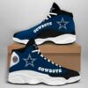 Dallas Cowboys big logo Football Team Sneaker 5 For Lover JD13 SHO 2