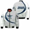 Dallas Cowboys Bomber Jacket graphic curve 2