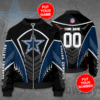 Dallas Cowboys bomber jacket Print 3D Model 3 2