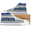 Dallas Cowboys Football 11 Custom Canvas High Top Shoes L98 3