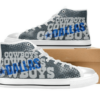 Dallas Cowboys Football 15 Custom Canvas High Top Shoes L98 2