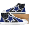 Dallas Cowboys Football 2 Custom Canvas High Top Shoes L98 2