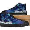 Dallas Cowboys Football 22 Custom Canvas High Top Shoes L98 2