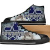 Dallas Cowboys Football 24 Custom Canvas High Top Shoes L98 2