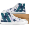 Dallas Cowboys Football 25 Custom Canvas High Top Shoes L98 2