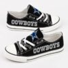 Dallas Cowboys Football 7 Gift For Fans Low Top Custom Canvas Shoe 2