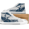 Dallas Cowboys Football Custom Canvas High Top Shoes L98 2