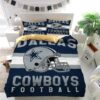 Dallas Cowboys Football Logo Helmet Bedding Set 3