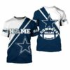 Dallas Cowboys Home Gift For Fan 3D T Shirt Sweater Zip Hoodie Bom 2