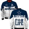 Dallas Cowboys Jacket “Cowboys for life” winter coat gift for men 2