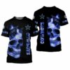 Dallas Cowboys Skull And Butterflies Men’s And Women’s Gift Fo 3