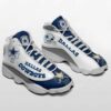 Dallas Cowboys Skull big logo Football Team Sneaker 10 For Lover J 3