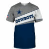 Dallas Cowboys T-shirt 3D new style Short Sleeve gift for fan 3