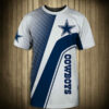 Dallas Cowboys T-Shirt 3D Short Sleeve O Neck gift for fan 3