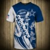 Dallas Cowboys T-shirt Graphic Cartoon player gift for fans 2