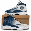 Dallas Cowboys team big logo Sneaker 26 For Lover Jd13 Shoes Tl97 2