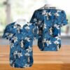 Dallas Mavericks Hawaiian shirt Flower graphic Short Sleeve 3