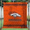 Denver Broncos 3D Customized Quilt Blanket 4