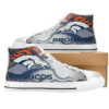 Denver Broncos 7 Custom Canvas High Top Shoes L98 3