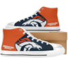 Denver Broncos Custom Canvas High Top Shoes L98 3