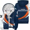 Denver Broncos Fleece Jacket 3D curve great fleece hoodie 3