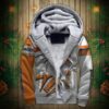 Denver Broncos Fleece Jacket 3D Graphic balls 2