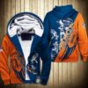 Denver Broncos Fleece Jacket 3D Graphic Cartoon player 2